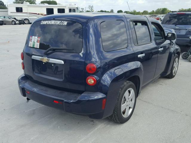 3GNDA13D97S634937 - 2007 CHEVROLET HHR LS ლურჯი ფოტო 4