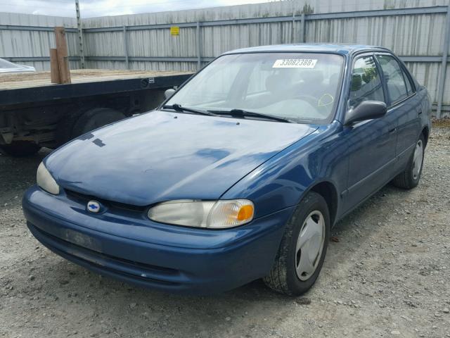 1Y1SK52882Z412647 - 2002 CHEVROLET GEO PRIZM BLUE photo 2