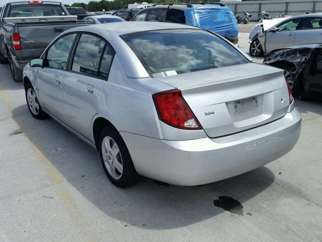 1G8AJ55F27Z125982 - 2007 SATURN ION LEVEL ვერცხლისფერი ფოტო 3