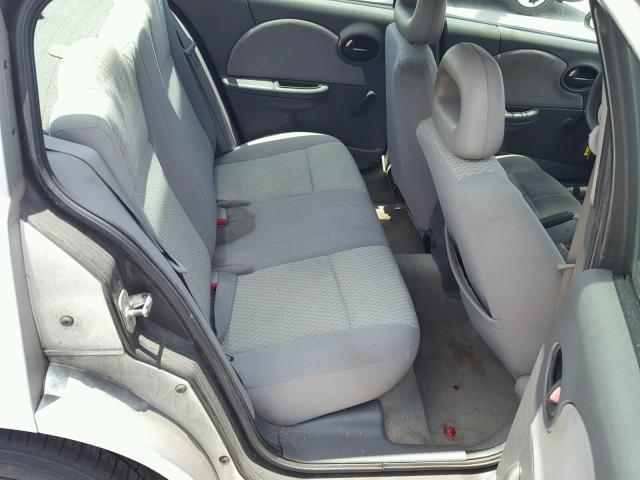 1G8AJ55F27Z125982 - 2007 SATURN ION LEVEL ვერცხლისფერი ფოტო 6