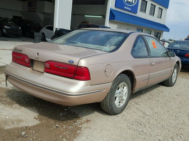 1FALP6242TH168147 - 1996 FORD THUNDERBIR BEIGE photo 4