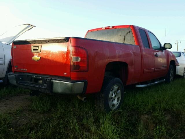 1GCSCSE01AZ279346 - 2010 CHEVROLET SILVERADO RED photo 4