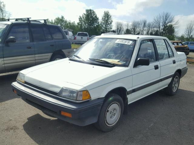 JHMAK7433GS050593 - 1986 HONDA CIVIC 1500 WHITE photo 2