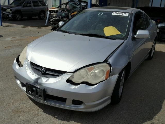 JH4DC53032C012337 - 2002 ACURA RSX TYPE-S SILVER photo 2