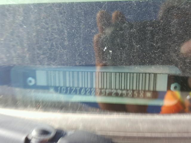 1G1ZT62895F295858 - 2005 CHEVROLET MALIBU MAX SILVER photo 10