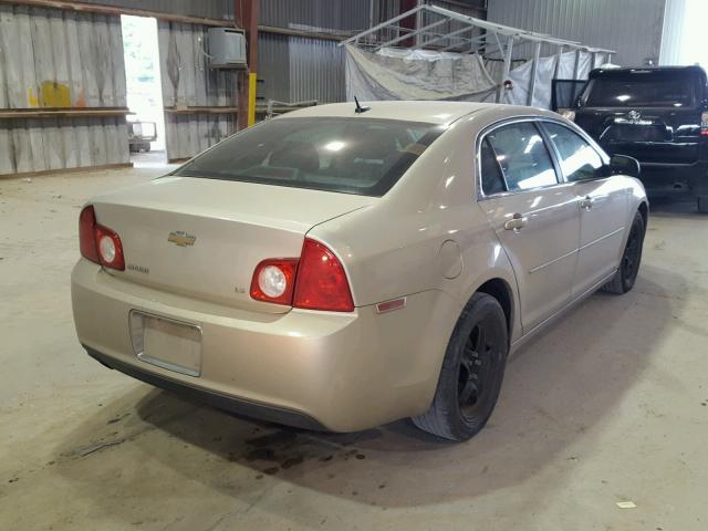 1G1ZG57B39F151148 - 2009 CHEVROLET MALIBU LS 棕色 照片 4