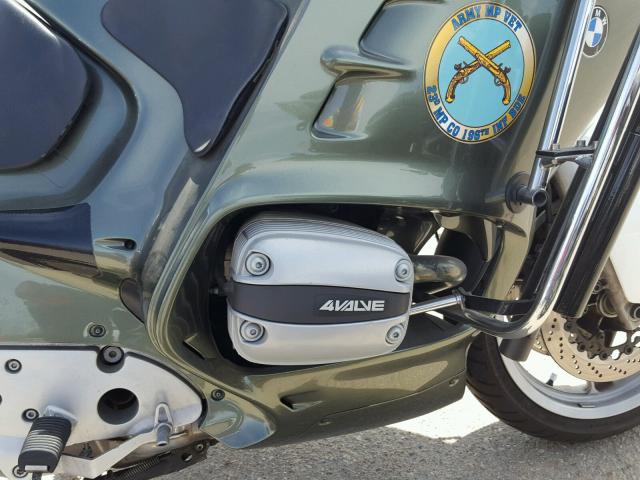 WB10418A6WZC64576 - 1998 BMW R1100 RT GREEN photo 7