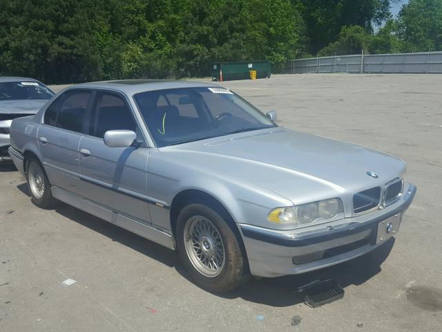 WBAGG83491DN87278 - 2001 BMW 740 I AUTO SILVER photo 1