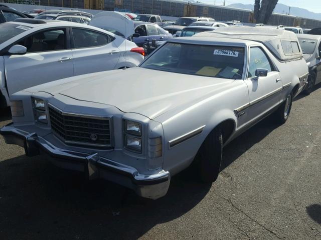 0000009H47H169982 - 1979 FORD RANCHERO GRAY photo 2