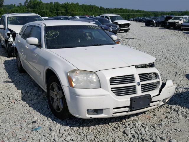 2D4FV47V67H831662 - 2007 DODGE MAGNUM SXT WHITE photo 1