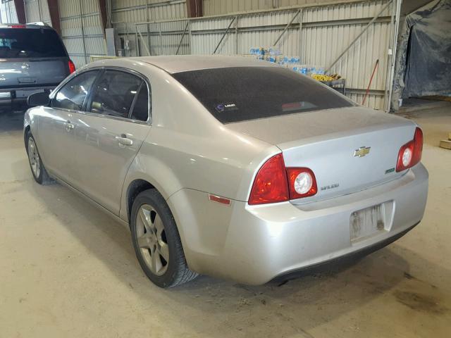 1G1ZA5EU4BF154944 - 2011 CHEVROLET MALIBU LS ვერცხლისფერი ფოტო 3