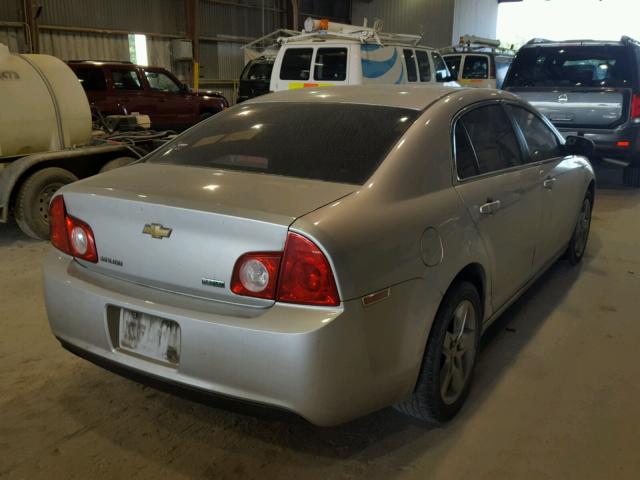 1G1ZA5EU4BF154944 - 2011 CHEVROLET MALIBU LS ვერცხლისფერი ფოტო 4