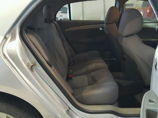 1G1ZA5EU4BF154944 - 2011 CHEVROLET MALIBU LS ვერცხლისფერი ფოტო 6