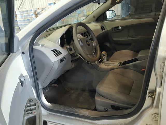 1G1ZA5EU4BF154944 - 2011 CHEVROLET MALIBU LS ვერცხლისფერი ფოტო 9