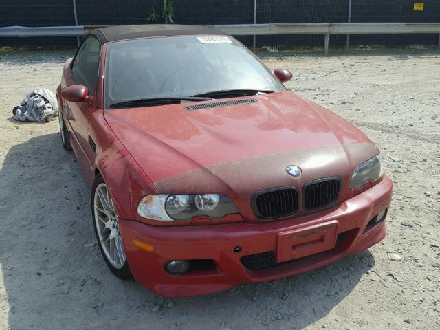 WBSBR93401EX20137 - 2001 BMW M3 CI RED photo 1