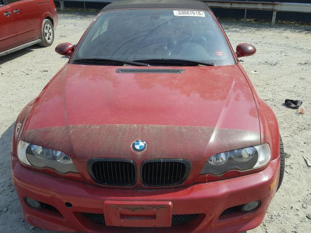WBSBR93401EX20137 - 2001 BMW M3 CI RED photo 9