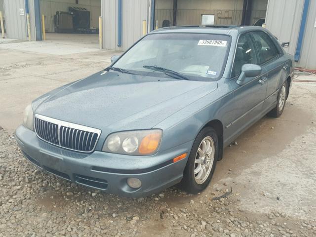 KMHFU45E93A252057 - 2003 HYUNDAI XG 350 BLUE photo 2