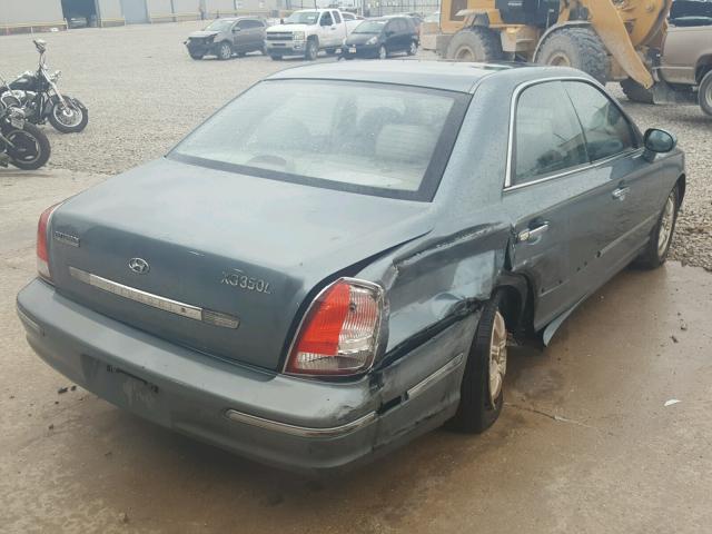 KMHFU45E93A252057 - 2003 HYUNDAI XG 350 BLUE photo 4