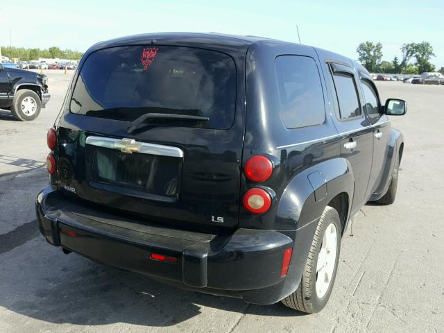 3GNDA13D06S520095 - 2006 CHEVROLET HHR LS BLACK photo 4