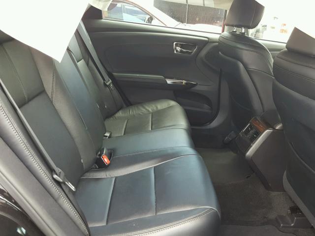 4T1BK1EBXFU166655 - 2015 TOYOTA AVALON XLE BLACK photo 6