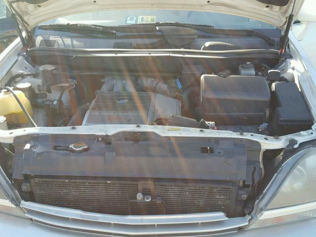 JT6HF10U4X0025642 - 1999 LEXUS RX 300 WHITE photo 7