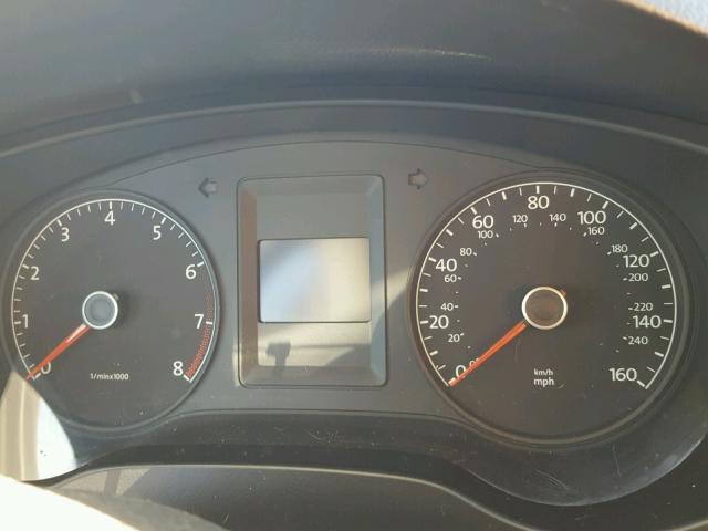 3VW2K7AJ5EM444088 - 2014 VOLKSWAGEN JETTA BASE BLACK photo 8