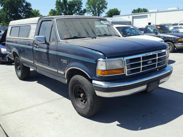 2FTHF25H3SCA59535 - 1995 FORD F250 GREEN photo 1