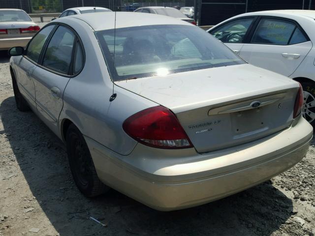 1FAFP52U44G106358 - 2004 FORD TAURUS LX TAN photo 3