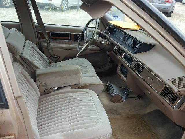 1G3CW54C0K1348309 - 1989 OLDSMOBILE 98 REGENCY GOLD photo 5