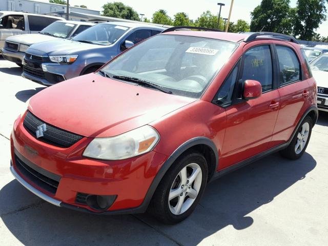 JS2YB413485100782 - 2008 SUZUKI SX4 BASE RED photo 2