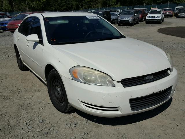 2G1WS553881356418 - 2008 CHEVROLET IMPALA POL WHITE photo 1