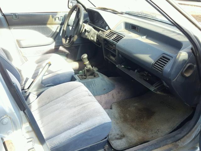 1HGBA5429GA085876 - 1986 HONDA ACCORD DX BLUE photo 5