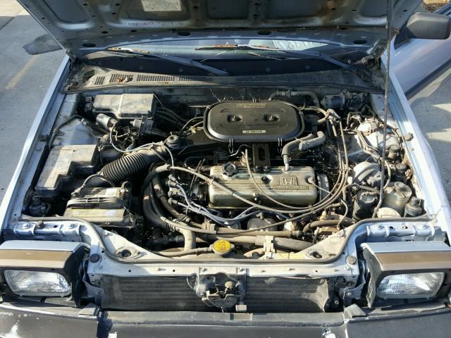 1HGBA5429GA085876 - 1986 HONDA ACCORD DX BLUE photo 7