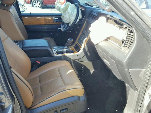 5LMJJ2J52BEJ06696 - 2011 LINCOLN NAVIGATOR GRAY photo 5