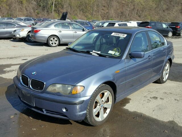 WBAEW53414PN36028 - 2004 BMW 330 XI BLUE photo 2