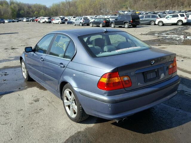 WBAEW53414PN36028 - 2004 BMW 330 XI BLUE photo 3