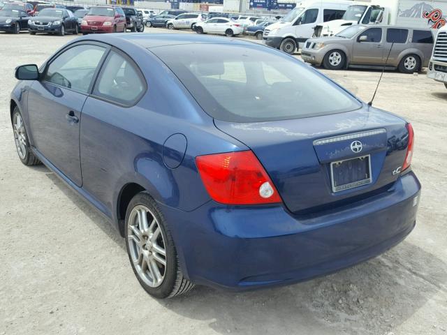 JTKDE167450051885 - 2005 TOYOTA SCION TC 蓝色 照片 3