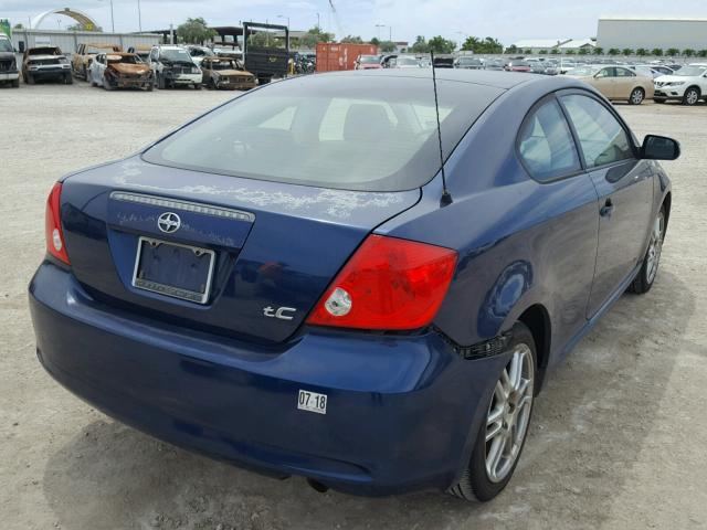 JTKDE167450051885 - 2005 TOYOTA SCION TC 蓝色 照片 4