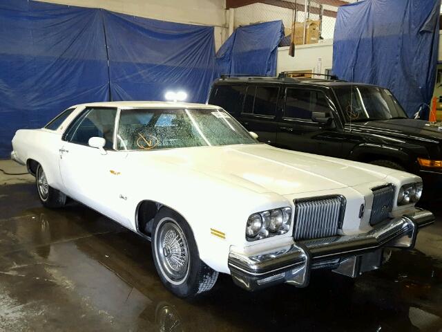 3N57K4M337679 - 1974 OLDSMOBILE DEL 88 BRO WHITE photo 1