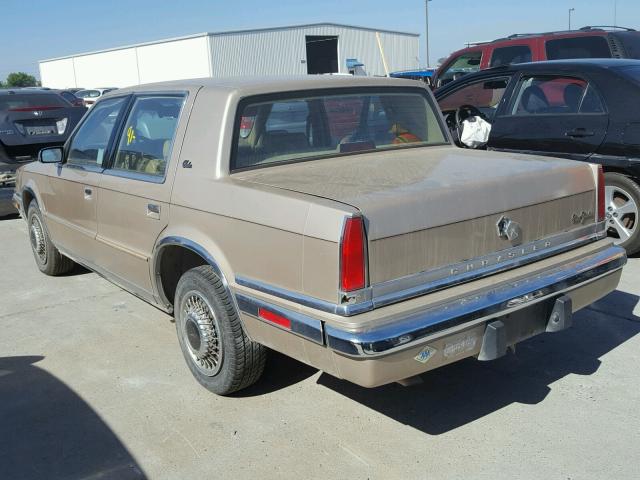 1C3XC66R4MD118778 - 1991 CHRYSLER NEW YORKER 米色 照片 3