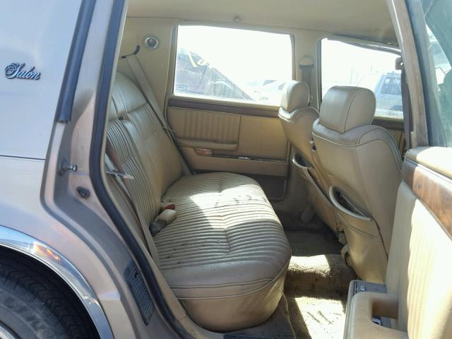 1C3XC66R4MD118778 - 1991 CHRYSLER NEW YORKER 米色 照片 6