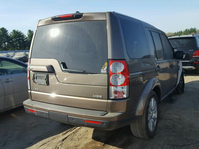 SALAK2D42CA612246 - 2012 LAND ROVER LR4 HSE LU BROWN photo 4