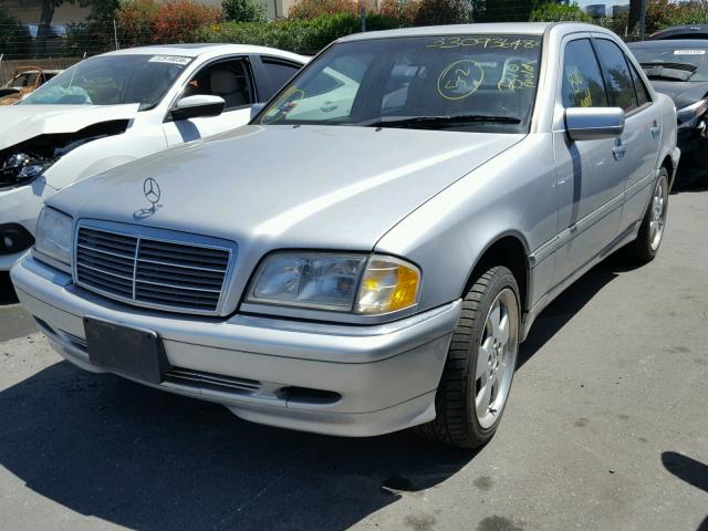 WDBHA29G3XA655168 - 1999 MERCEDES-BENZ C 280 SILVER photo 2