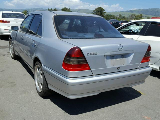 WDBHA29G3XA655168 - 1999 MERCEDES-BENZ C 280 SILVER photo 3