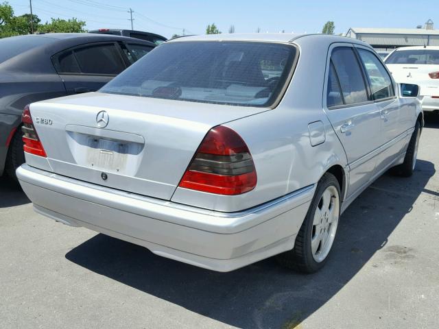 WDBHA29G3XA655168 - 1999 MERCEDES-BENZ C 280 SILVER photo 4