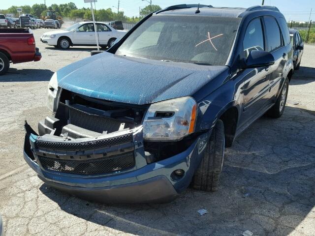 2CNDL73F266082780 - 2006 CHEVROLET EQUINOX LT TEAL photo 2