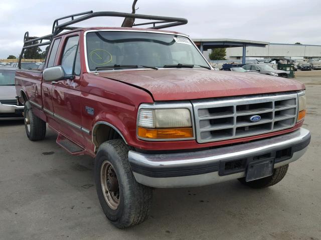 1FTHX26G1TEB59485 - 1996 FORD F250 RED photo 1
