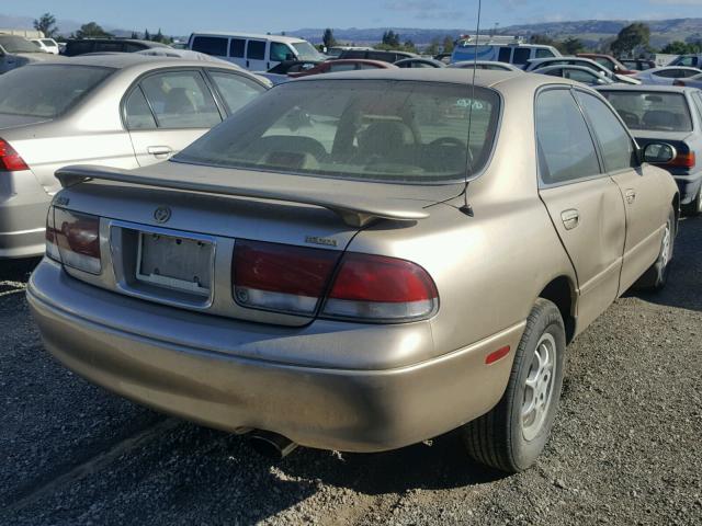 1YVGE22C4V5672568 - 1997 MAZDA 626 DX BEIGE photo 4