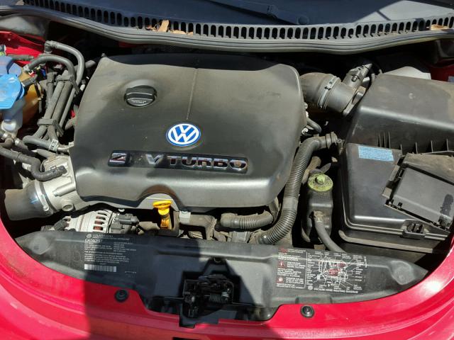 3VWDD21C32M423534 - 2002 VOLKSWAGEN NEW BEETLE 红色 照片 7
