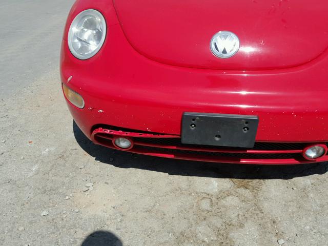 3VWDD21C32M423534 - 2002 VOLKSWAGEN NEW BEETLE 红色 照片 9